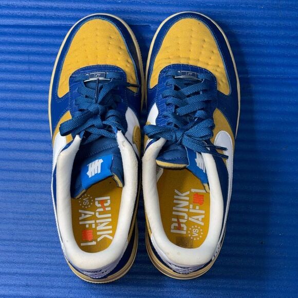 Size 9.5- Men’s Nike Air Force 1 Low Undefeated 5 On It Sneakers DM8462-400 - Picture 5 of 8